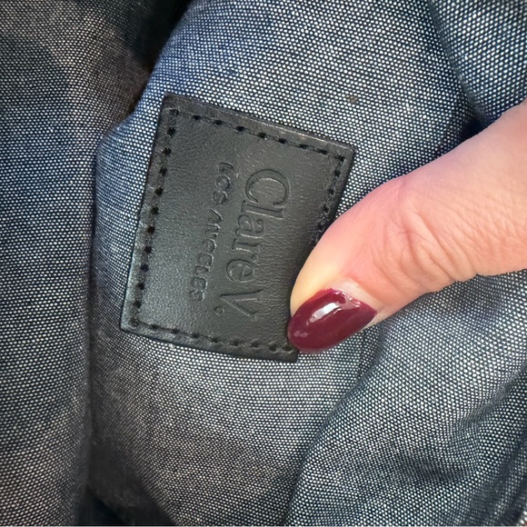 Clare V Petite Jeanne Chic Brown Woven Leather Shoulder Bag - Picture 4 of 4